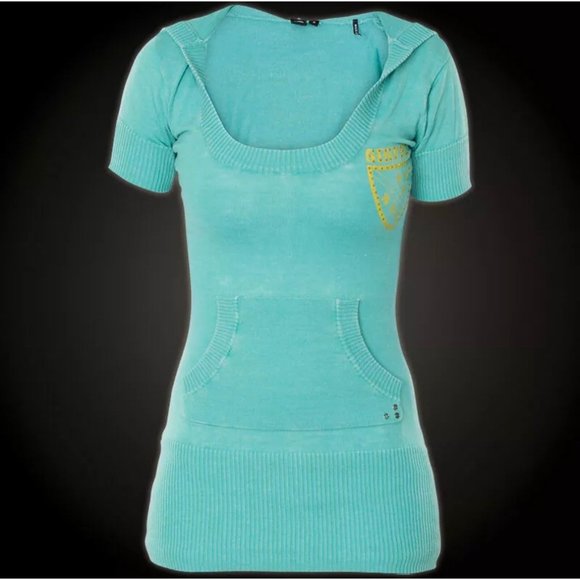 Sinful AFFLICTION Womens T-Shirt JESSIE SWEATER - Picture 4 of 9